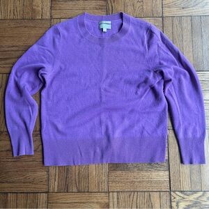 J.Crew Cashmere Classic Fit Sweater medium
